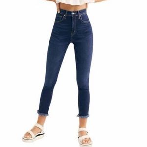 Free People Raw High-Rise Jegging